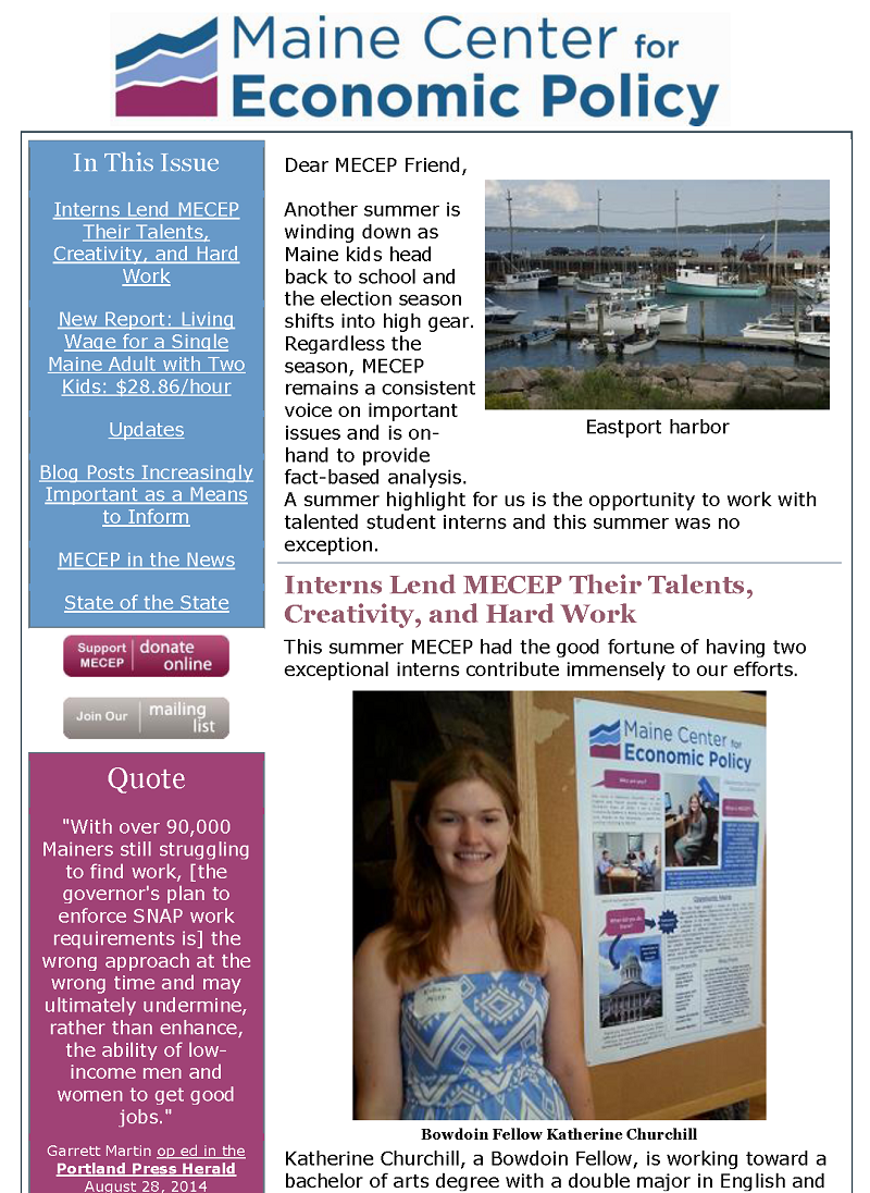 August 2014 MECEP Matters 8-29-2014 new website2