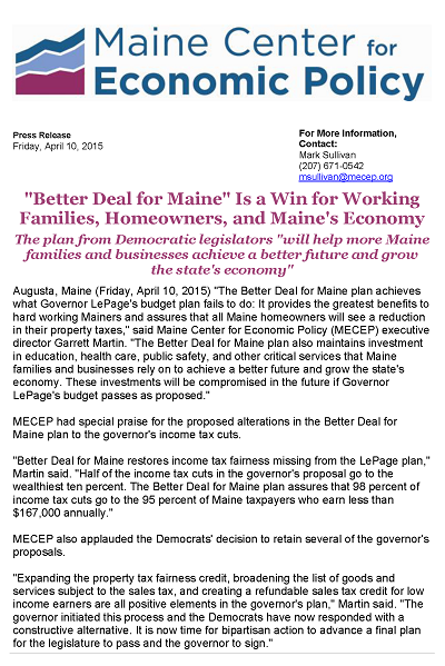 Better Deal for Maine 4-10-2015website