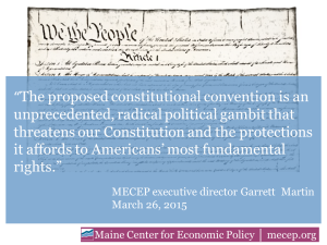 Constitutional Convention 3-26-2015