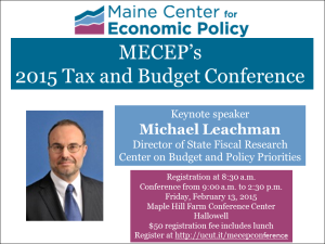 Tax-Budget Conference poster w border 1-8-2015v3
