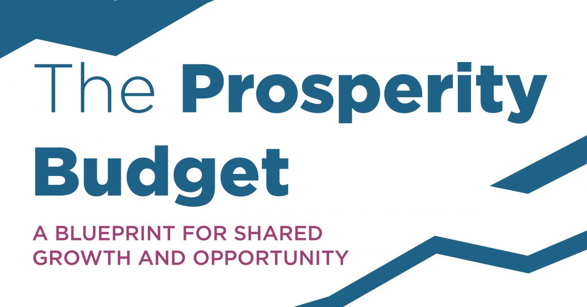 Prosperity Budget Banner
